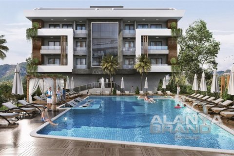 1+1 Lejlighed  i Alanya, Antalya, Tyrkiet Nr. 59020 - 1