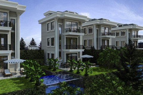 1+1 Villa  i Alanya, Antalya, Tyrkiet Nr. 58813 - 2