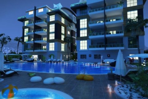 3+1 Lejlighed  i Alanya, Antalya, Tyrkiet Nr. 59090 - 2