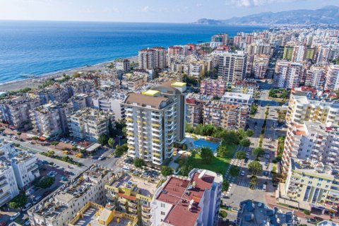 1+1 Lejlighed  i Alanya, Antalya, Tyrkiet Nr. 58893 - 1