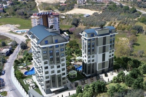2+1 Lejlighed  i Alanya, Antalya, Tyrkiet Nr. 58939 - 3