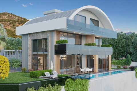 4+1 Villa  i Alanya, Antalya, Tyrkiet Nr. 62122 - 6