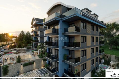 1+1 Lejlighed i Residential complex located in one of the best areas of Alanya &#8211; Oba. With a beautiful view of the sea and mountains, Alanya, Antalya, Tyrkiet Nr. 59219 - 13