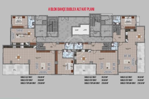 4+1 Lejlighed i Mim Towers Residence — комфортная резиденция с концепцией отеля!, Alanya, Antalya, Tyrkiet Nr. 56583 - 23