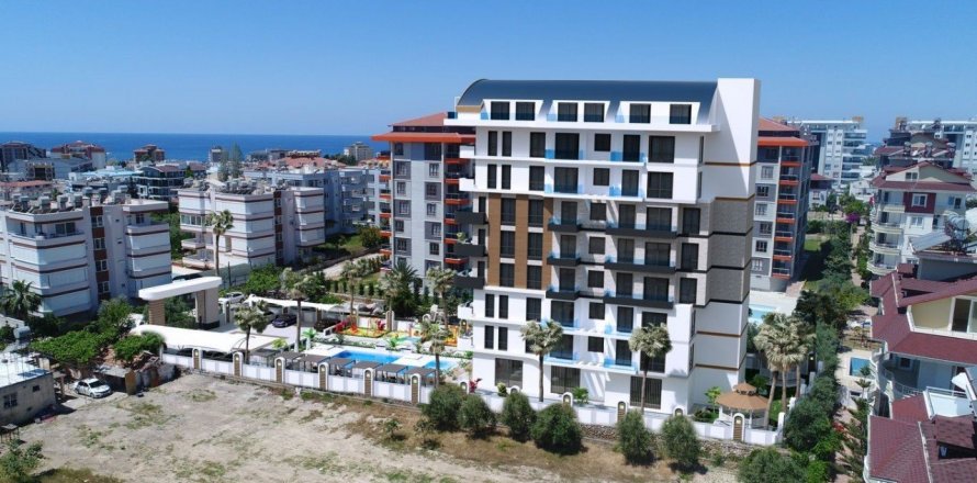 1+1 Lejlighed  i Alanya, Antalya, Tyrkiet Nr. 58945