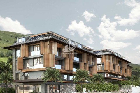 2+1 Penthouse  i Alanya, Antalya, Tyrkiet Nr. 60838 - 2