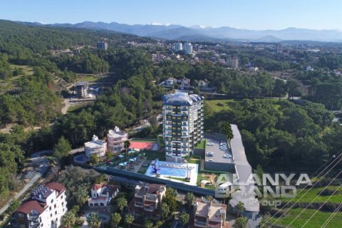 1+1 Lejlighed  i Alanya, Antalya, Tyrkiet Nr. 59007 - 2