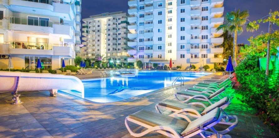2+1 Lejlighed  i Alanya, Antalya, Tyrkiet Nr. 58991