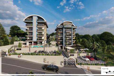 1+1 Lejlighed i Residential complex located in one of the best areas of Alanya &#8211; Oba. With a beautiful view of the sea and mountains, Alanya, Antalya, Tyrkiet Nr. 59219 - 9