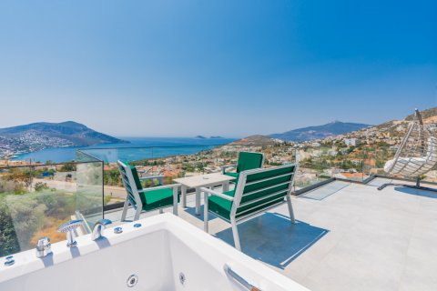 3+1 Villa  i Kalkan, Antalya, Tyrkiet Nr. 60583 - 2