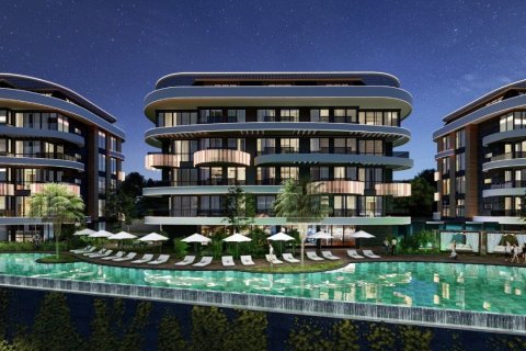 1+1 Lejlighed  i Alanya, Antalya, Tyrkiet Nr. 58940 - 19