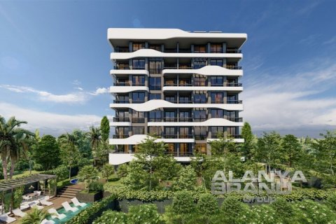 1+1 Lejlighed  i Alanya, Antalya, Tyrkiet Nr. 59016 - 10