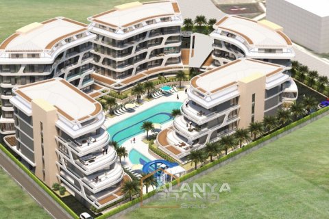 1+1 Lejlighed  i Alanya, Antalya, Tyrkiet Nr. 59040 - 26