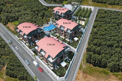 1+1 Lejlighed  i Alanya, Antalya, Tyrkiet Nr. 58971 - 24