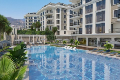 3+1 Lejlighed  i Alanya, Antalya, Tyrkiet Nr. 58834 - 1