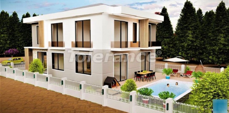 4+1 Villa  i Antalya, Tyrkiet Nr. 60031