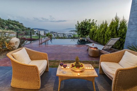 3+1 Villa  i Bodrum, Mugla, Tyrkiet Nr. 62028 - 6