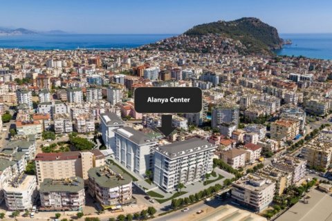 1+1 Lejlighed  i Alanya, Antalya, Tyrkiet Nr. 58974 - 2