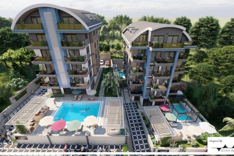 1+1 Lejlighed i Residential complex located in one of the best areas of Alanya &#8211; Oba. With a beautiful view of the sea and mountains, Alanya, Antalya, Tyrkiet Nr. 59219 - 7