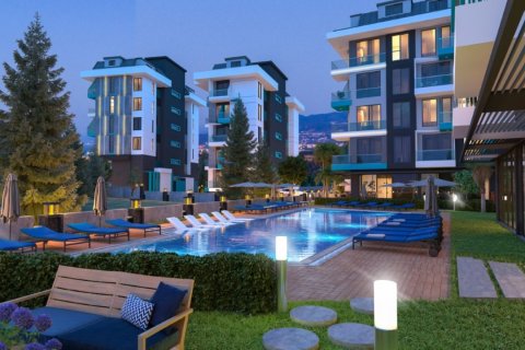 2+1 Lejlighed  i Alanya, Antalya, Tyrkiet Nr. 58867 - 4