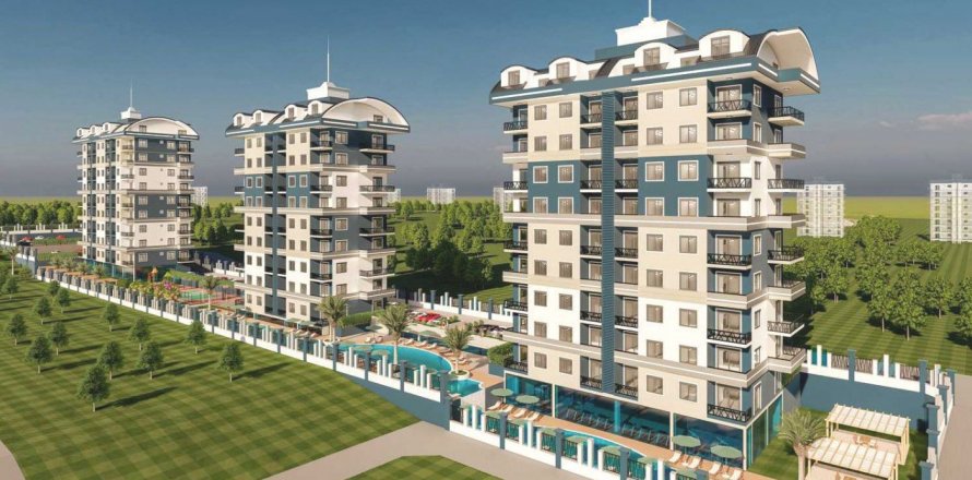 1+1 Boligkompleks  i Konakli, Antalya, Tyrkiet Nr. 60658