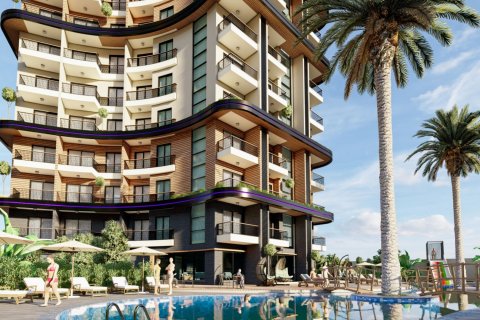 2+1 Penthouse  i Mahmutlar, Antalya, Tyrkiet Nr. 62460 - 2