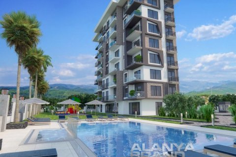 1+1 Lejlighed  i Alanya, Antalya, Tyrkiet Nr. 59006 - 7