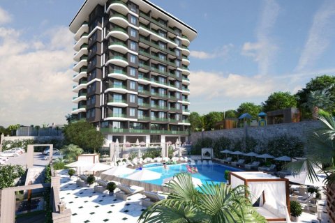 1+1 Lejlighed  i Alanya, Antalya, Tyrkiet Nr. 58907 - 5