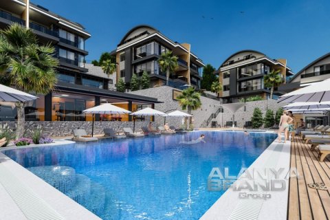 4+1 Lejlighed  i Alanya, Antalya, Tyrkiet Nr. 59015 - 4