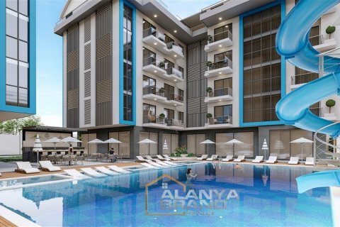 1+1 Lejlighed  i Alanya, Antalya, Tyrkiet Nr. 59042 - 5