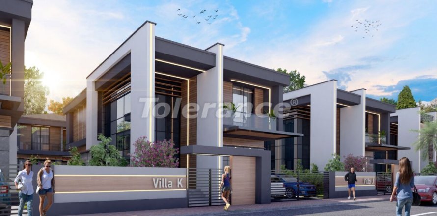 4+1 Villa  i Antalya, Tyrkiet Nr. 61815