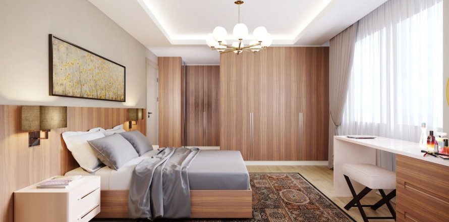 3+1 Lejlighed i Semt Yenikoy, Mersin, Tyrkiet Nr. 60334