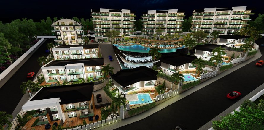 3+1 Penthouse  i Kargicak, Alanya, Antalya, Tyrkiet Nr. 64787