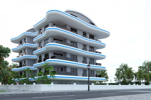 2+1 Penthouse  i Incekum, Antalya, Tyrkiet Nr. 64293 - 2