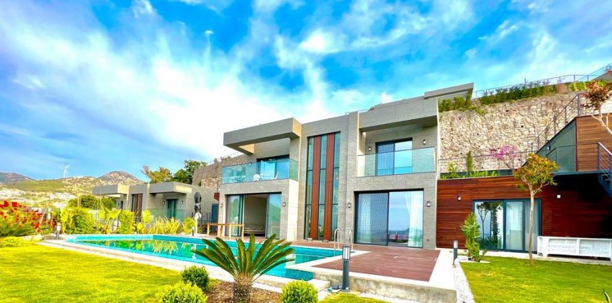 4+2 Villa  i Bodrum, Mugla, Tyrkiet Nr. 63811