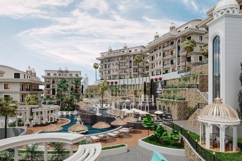 3+1 Penthouse  i Turkler, Alanya, Antalya, Tyrkiet Nr. 63711 - 9