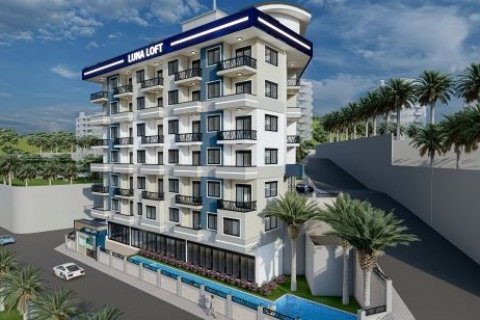 3+1 Penthouse  i Mahmutlar, Antalya, Tyrkiet Nr. 64689 - 4