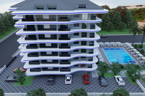 1+1 Penthouse  i Avsallar, Antalya, Tyrkiet Nr. 64315 - 9