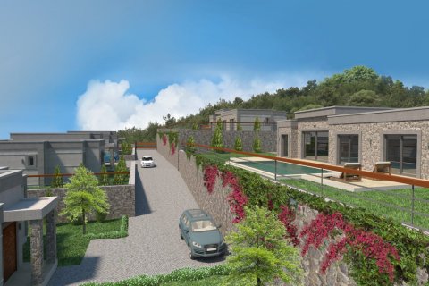 3+1 Villa  i Bodrum, Mugla, Tyrkiet Nr. 62699 - 28