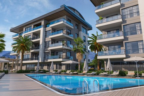 3+1 Lejlighed i A new luxury complex, with all the amenities and ideal conditions for living in the Oba area, Alanya, Antalya, Tyrkiet Nr. 63970 - 14