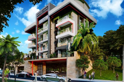 1+1 Lejlighed i An ultra-modern complex located in the Hasbahce area with all the necessary infrastructure on the territory, Alanya, Antalya, Tyrkiet Nr. 64013 - 2