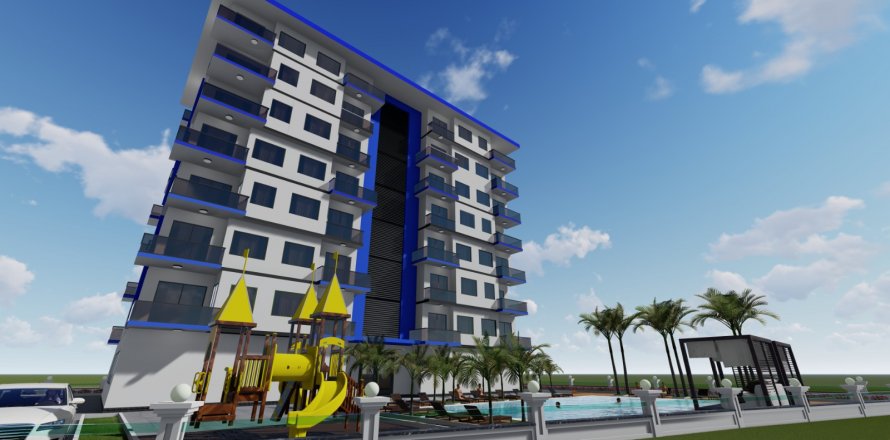 2+1 Penthouse  i Avsallar, Antalya, Tyrkiet Nr. 64313