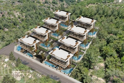 3+1 Villa  i Oba, Antalya, Tyrkiet Nr. 63428 - 1