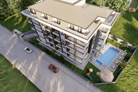 4+1 Lejlighed i Residential project in Oba with swimming pool, barbecue area and comfortable living area, Alanya, Antalya, Tyrkiet Nr. 64037 - 7