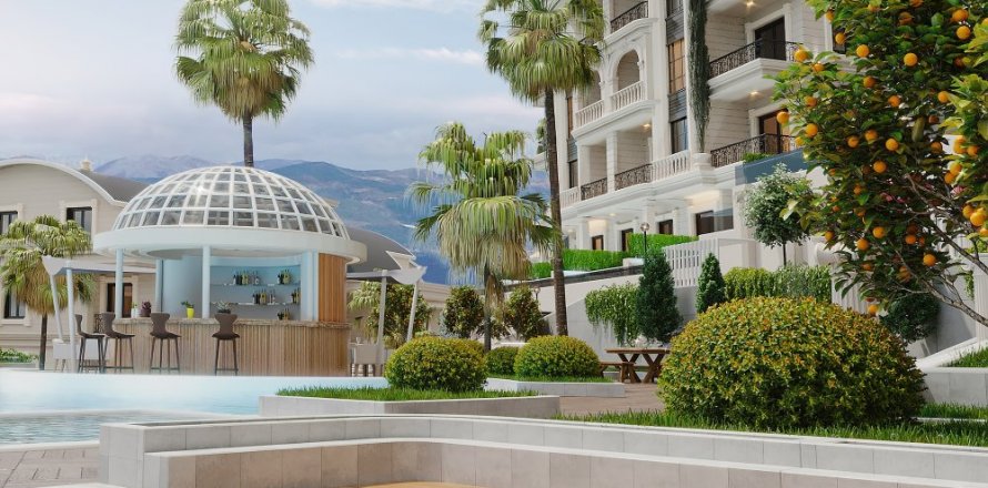 3+1 Penthouse  i Turkler, Alanya, Antalya, Tyrkiet Nr. 63711