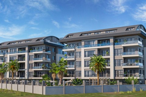 3+1 Lejlighed i A new luxury complex, with all the amenities and ideal conditions for living in the Oba area, Alanya, Antalya, Tyrkiet Nr. 63970 - 1