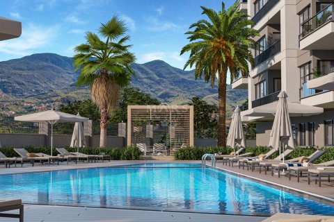 3+1 Lejlighed i A new luxury complex, with all the amenities and ideal conditions for living in the Oba area, Alanya, Antalya, Tyrkiet Nr. 63970 - 21