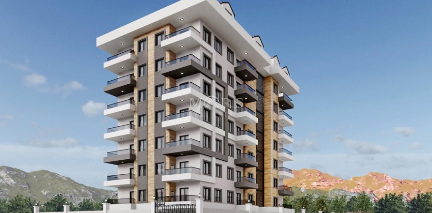 2+2 Lejlighed i Residential complex in the Demertas area with a swimming pool and a fitness center on the territory, Alanya, Antalya, Tyrkiet Nr. 64042