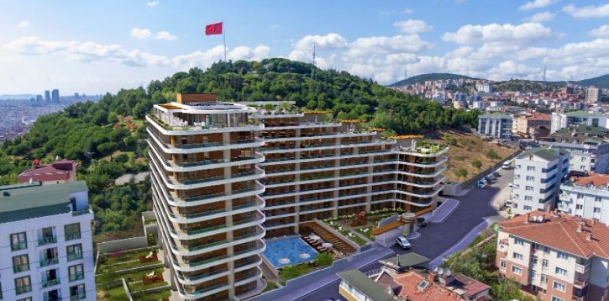2+1 Lejlighed  i Pendik, Istanbul, Tyrkiet Nr. 65440