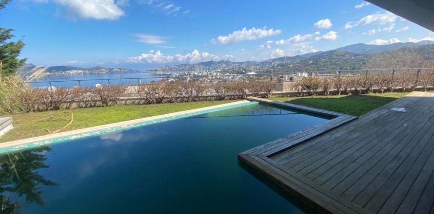 4+1 Villa  i Bodrum, Mugla, Tyrkiet Nr. 63647